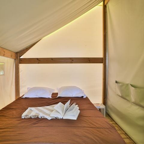 Canvas and wooden tent 5 persons - Sahari 3 Rooms 5 Persons Without sanitary facilities