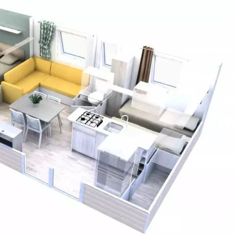 BUNGALOW 4 personnes - Premium 3 Pièces 4 Personnes