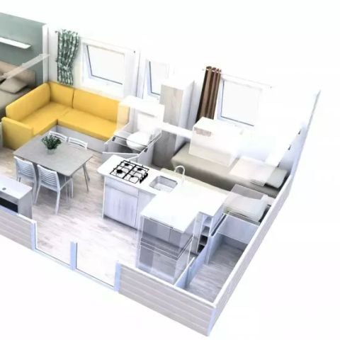Mobile home 4 persons - Premium 3 Rooms 4 People