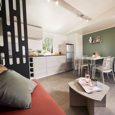 Mobilhome 6 personas - Mobil Home Excellence 4 Habitaciones 6 Personas + TV