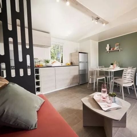 Stacaravan 6 personen - Excellence 4 Kamers 6 Personen + TV