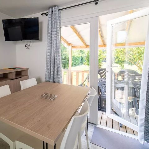 Mobilhome 6 personnes - Mobil home 4/6 pers. (env. 27 m²)