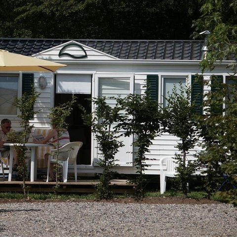 Mobile home 6 persons - Mobil home Standard 27m² / 2 bedrooms + TV + uncovered terrace 4/6 pers