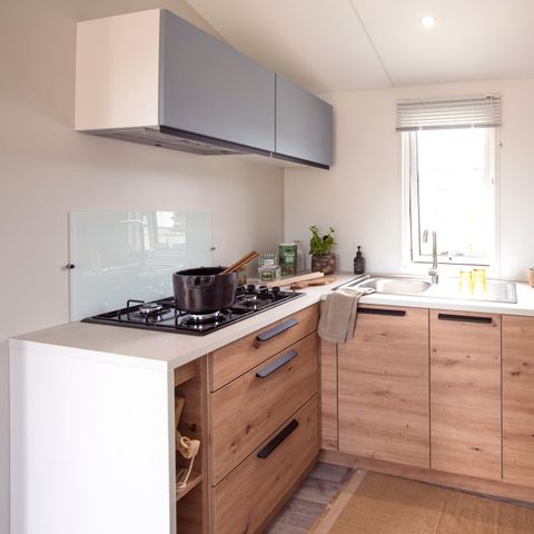 Mobilhome 4 personnes - COTTAGE - 2 Chambres - TV - CLIM - LV