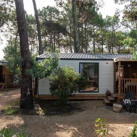 Mobilhome 4 personnes - COTTAGE - 2 Chambres - TV - CLIM - LV
