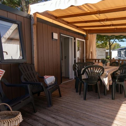 Stacaravan 6 personen - Venezia CONFORT Airconditioning.