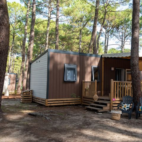 MOBILE HOME 6 people - Mobile home sleeps 6, 3 bedrooms (air conditioning, tv, lv)