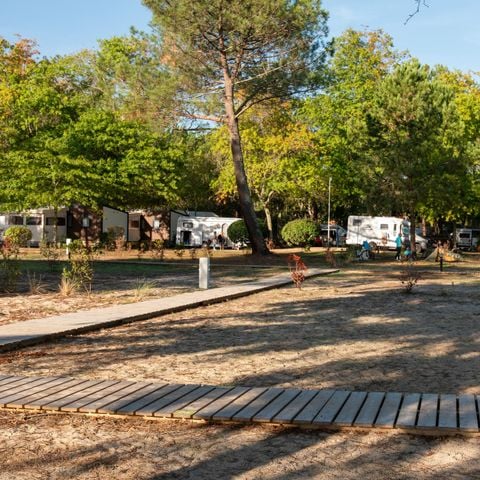 Stellplatz - Zelt mit Strom - Seeseite - Fußgängerzugang