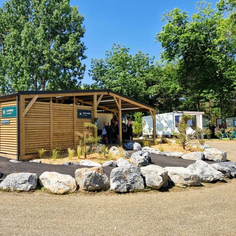 Stellplatz - Zelt mit Strom - Seeseite - Fußgängerzugang