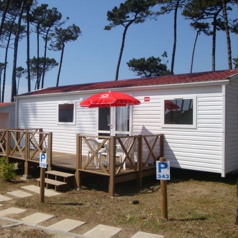 Mobile home 7 persons - MOBIL HOME MARTE 7 PERS, 34m2, 4 rooms, 3 bedrooms