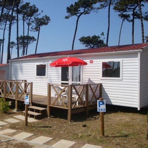 Mobilhome 7 personnes - MARTE - 34m2 - 4 pieces - 3 chambres