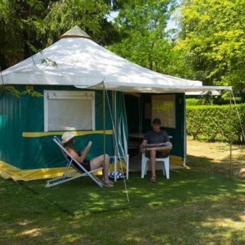 Glamping tent 4 persons - Eco Lodge - 2 rooms - 4 - No sanitary facilities
