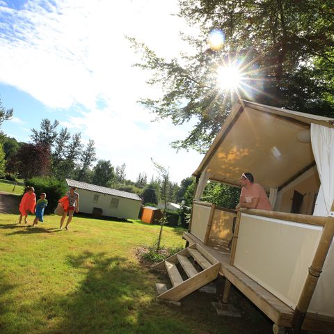 TENDA IN TELA E LEGNO 4 persone - Lodge Maasaï 2ch 4p