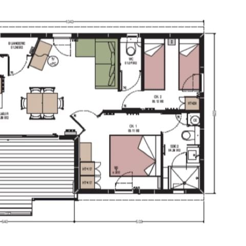 Chalet 4 personen - Chalet Confort 4 personen