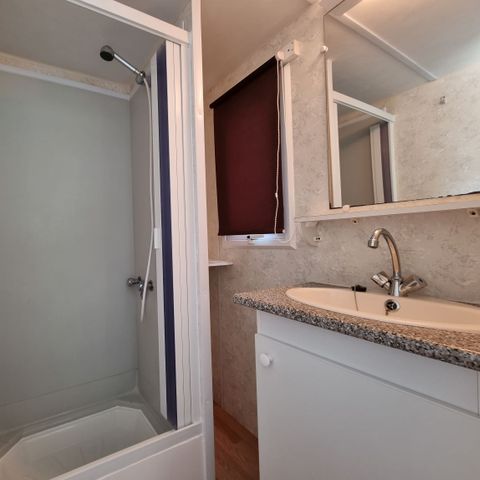 Mobilheim 4 personen - 2 Zimmer mit Sanitäranlagen