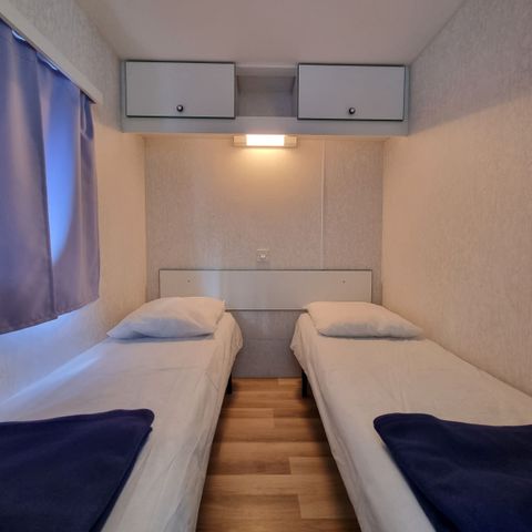 Mobilheim 4 personen - 2 Zimmer mit Sanitäranlagen