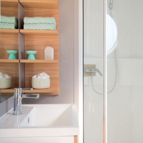 MOBILE HOME 5 people - SAM - COTTAGE CONFORT 2ch/ 4/5p - 30m² - Covered terrace