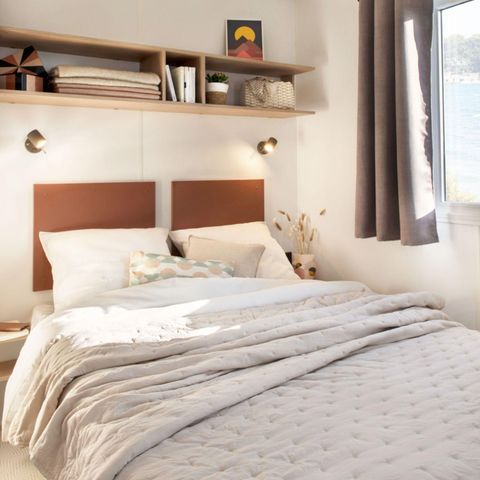 MOBILHOME 4 personas -  SAM - LOISIRS CONFORT 2ch/ 4p - 20m² - Terraza Integrada