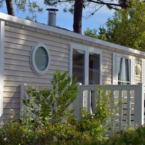 Mobilhome 4 personnes - Dimanche - COTTAGE CONFORT 2 chambres - 30m² - Terrasse parasol 4 pers