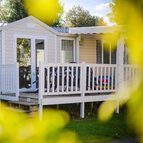 Mobilhome 6 personnes - LOISIR CONFORT 3 chambres - 36m² - Terrasse couverte 6 pers