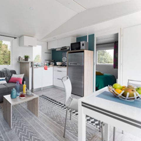 Mobilheim 6 Personen -  SAM - LOISIR CONFORT 3Zi/ 6P - 36m² - Überdachte Terrasse