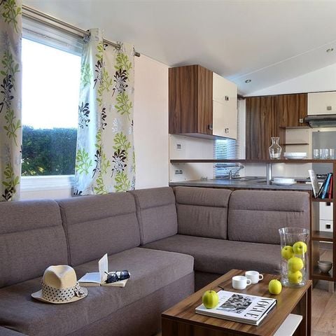 Mobilhome 6 personnes - LOISIR CONFORT 3 chambres - 36m² - Terrasse couverte 6 pers