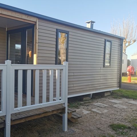 Mobilheim 4 Personen - DIM - LOISIRS CONFORT 2Sch/ 4P - 20m² - Eingebaute Terrasse