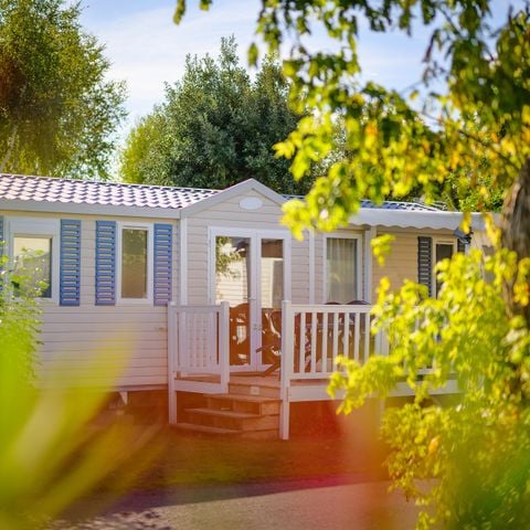 Mobilhome 6 personnes - Dimanche - LOISIR CONFORT 3 chambres - 36m² - Terrasse couverte 6 pers