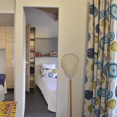 MOBILE HOME 5 people -  SAM - COTTAGE CONFORT 2ch/ 4/5p - 30m² - Terrace with parasol