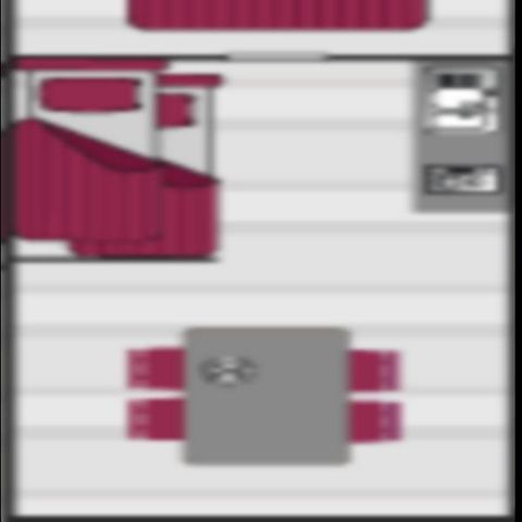 UNUSUAL ACCOMMODATION 4 people - Insolite Nature Roulotte les Ecrins 1 bedroom2/4 persons 17m2 2/4 pers