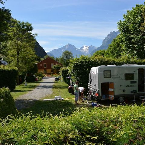 Stellplatz - Komfort mit Strom