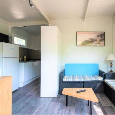 Mobile home 4 persons - Cottage 2 bedrooms - CLIM - TV - WIFI - PLANCHA