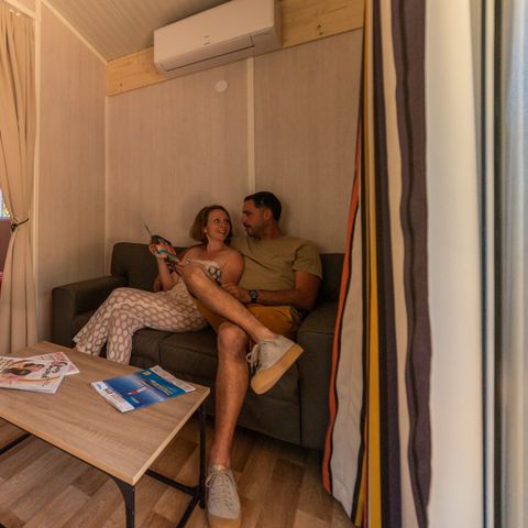 Mobile home 2 persons - Summertime 18m² - 1 bedroom - Air-conditioned
