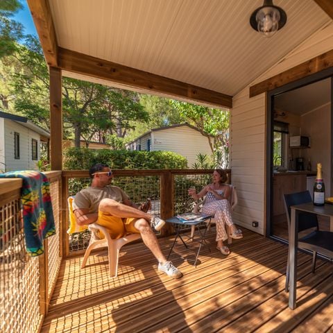 Mobile home 2 persons - Summertime 18m² - 1 bedroom - Air-conditioned
