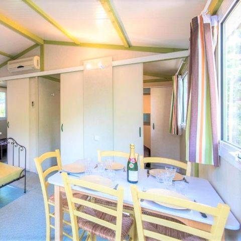 CHALET 5 personnes - Moréa 25m² - 2 chambres - climatisé