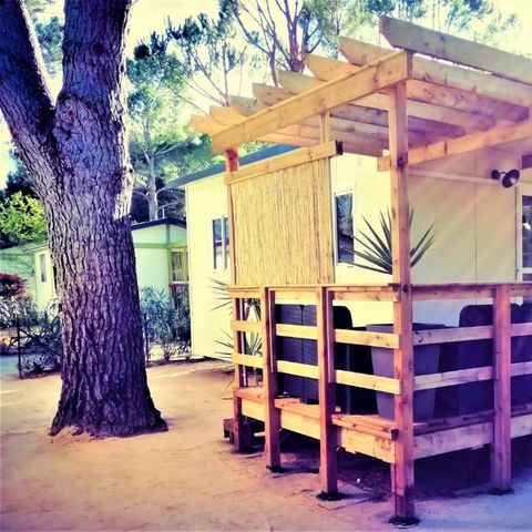 CASA MOBILE 4 persone - Lodge 24m² - 2 camere da letto - aria condizionata