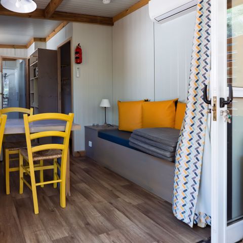 Mobilheim 4 personen - Lodge 24m² - 2 Schlafzimmer - klimatisiert