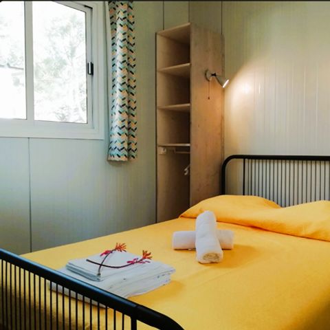 BUNGALOW 4 personnes - Lodge 24m² - 2 chambres - climatisé