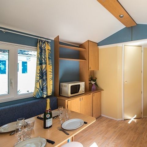 Stacaravan 4 personen - EVASIE 2 slaapkamers