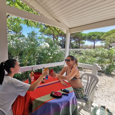 BUNGALOW 2 personas - Dúo 2 Pers con aire acondicionado