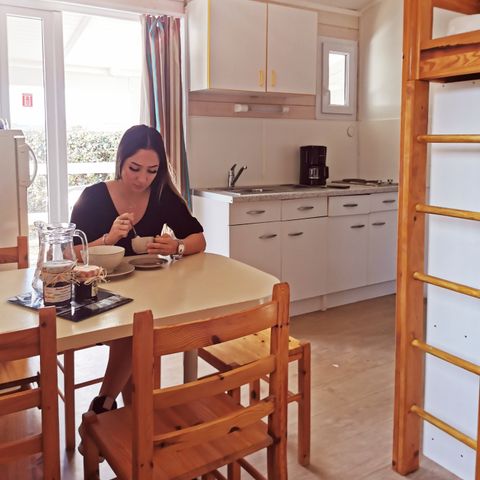 Bungalow 4 personen - Pampa 2/4 Pers airconditioning