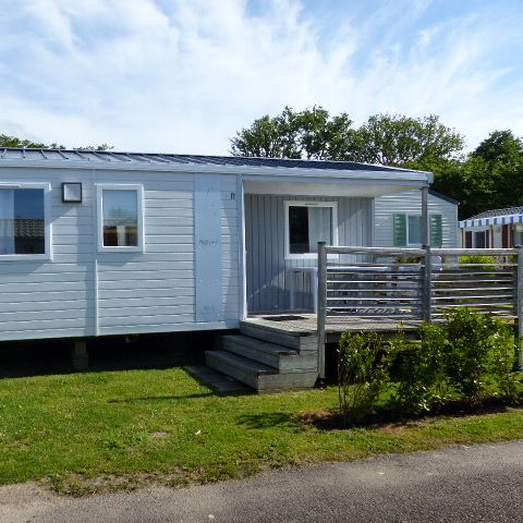 Mobile home 5 persons - Comfort 2 bedrooms - Semi-covered terrace