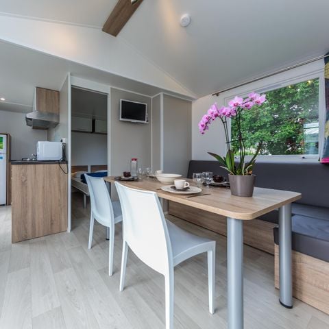 Mobilheim 6 Personen - Komfort 3 Zimmer - Terrasse