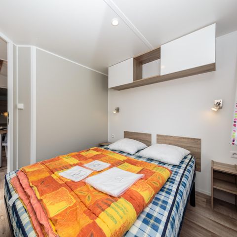 Mobilheim 5 Personen - Komfort 2 Zimmer - Terrasse