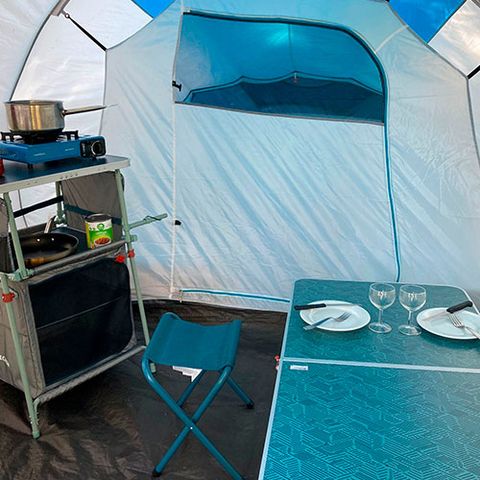 tent 2 personen - Volledig ingerichte tent