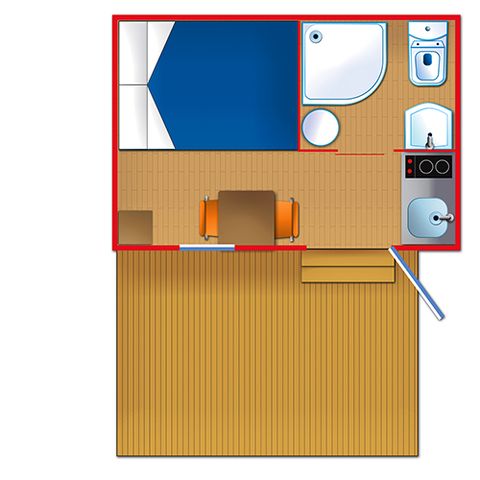 CASA MOBILE 2 persone - PANDORA 2 PAX