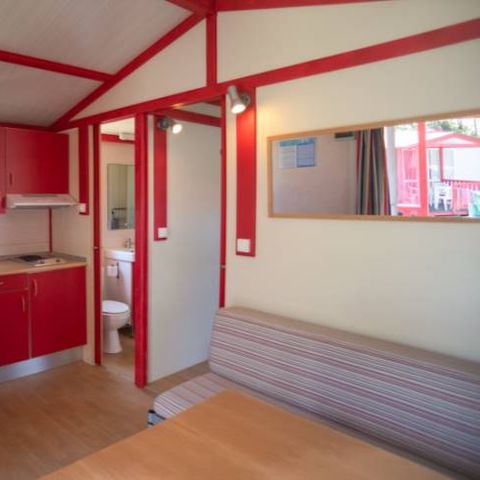 Bungalow 2 personnes - ATLANTICO - 21m2 - 2 pièces - 1 chambre