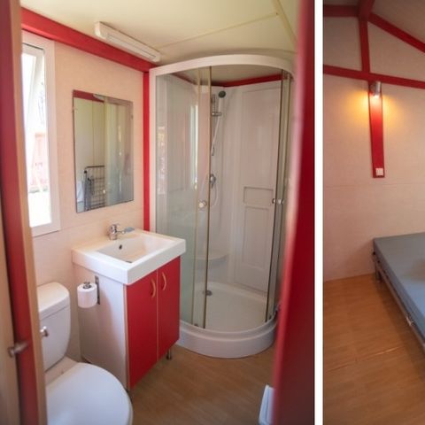 Bungalow 2 persons - ATLANTICO - 21m2 - 2 rooms - 1 bedroom