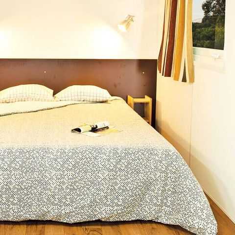 MOBILHOME 6 personas - Mobil-home | Confort | 3 Dormitorios | 6 Pers. | Terraza elevada | Aire acondicionado