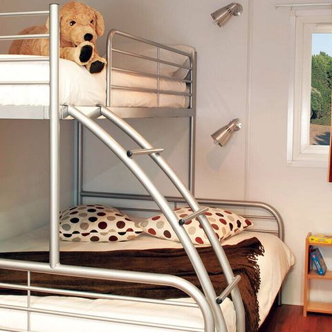 Stacaravan 6 personen - Mobile-home | Comfort | 3 Slaapkamers | 6 Pers. | Verhoogd terras | Airconditioning